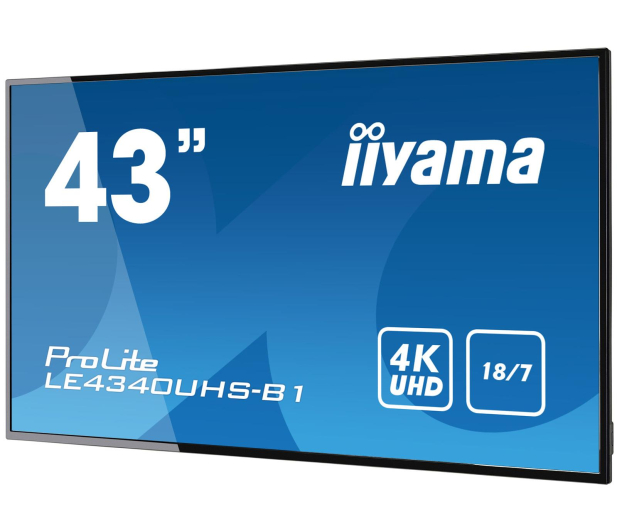 IIYAMA 42.5'' LE4340UHS-B1 Czarny - 443916 - zdjęcie 3